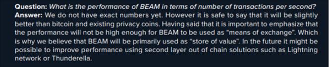 Beam基于Mimblewimble协议的加密货币